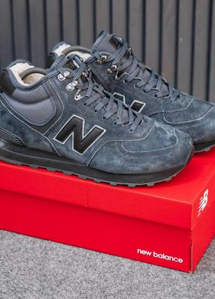 Мужские кроссовки new balance 574 зимние6 фото