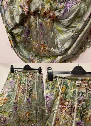 Шелковая юбка,германия5 фото