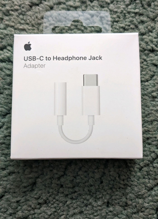 Перехідник apple usb-c to headphones jack