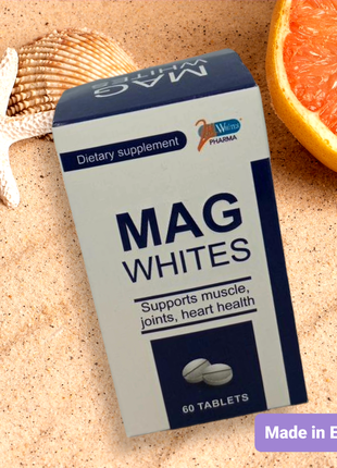 Mag whites маг уайтс магній 500 мг 60 табл єгипет