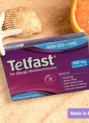 Telfast телфаст 180 мг єгипет