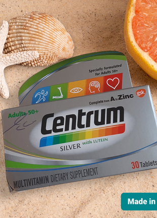 Centrum серебро с лютеином, 50+