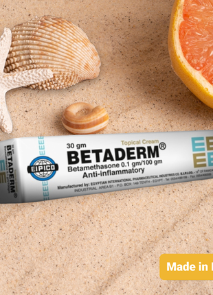 Betaderm cream 30g крем от псориаза и экземы египет