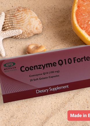 Coenzyme q10 forte коензим q10 форте 100 мг 20 капс єгипет