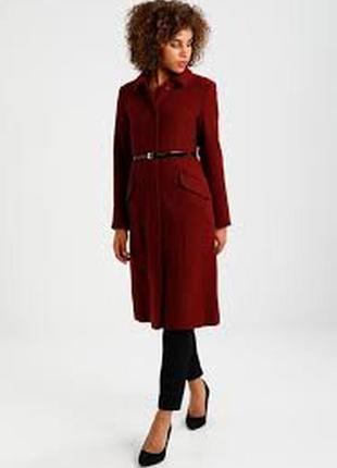 Классическое красное пальто mint & berry1 фото
