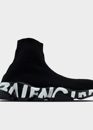 🔥 balenciaga speed trainer graffiti