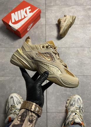 🔥 nike m2k tekno linen & wheat & brown ale11 фото