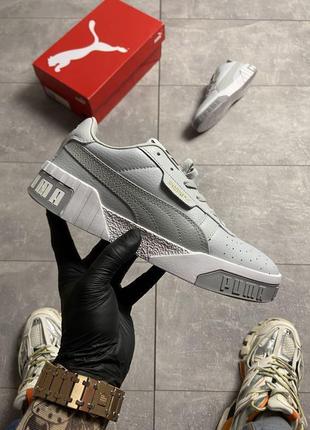 🔥 puma cali grey10 фото