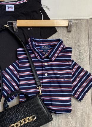 Оригинальное хлопковое поло polo ralph lauren