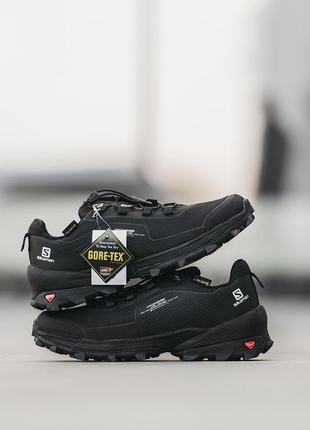 Мужские кроссовки salomon cross over gore-tex зимние6 фото