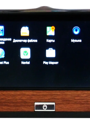 Авто-реєстратор dvr t7 - 3 в 1 android - реєстратор - gps навиг4 фото