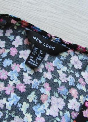 Распродажа! цветочная блуза рубашка на пуговицах от new look6 фото