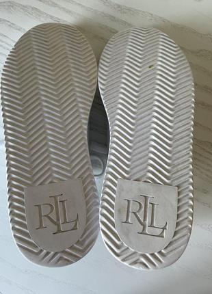 Кросівки кеди шкіряні  ralph lauren ,оригінал7 фото