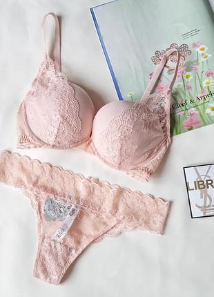 Нежный комплект белья intimissimi бюстгальтер elettra