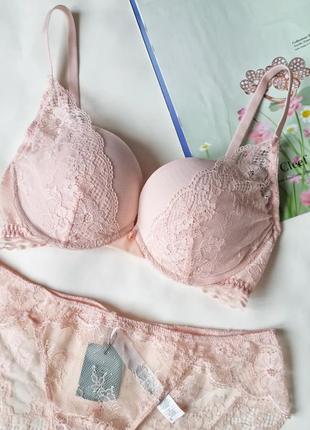 Нежный комплект белья intimissimi бюстгальтер elettra