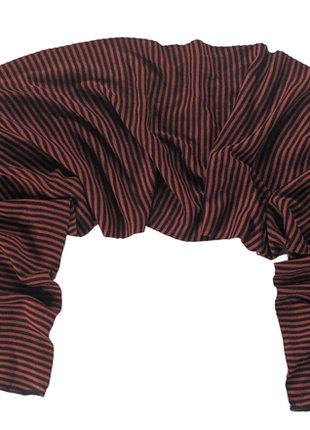 Lino kambarys терракотовый широкий шарф палантин | литва1 фото