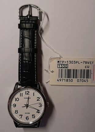 Годинник чоловічий наручний кварцовий casio mtp-1302l-7bvef2 фото