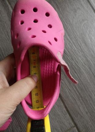 Босоніжки crocs c7 устілка 13 см4 фото