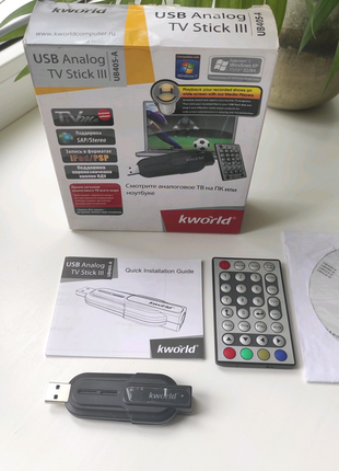 Tv tuner (kworld ub405-a)