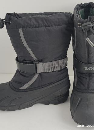 Детские зимние ботинки sorel