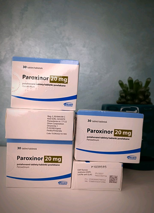 Пароксинор, пароксетин, пароксин, рексетин 30 мг