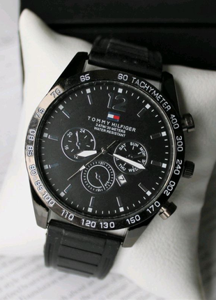 Мужские часы tommy hilfiger black