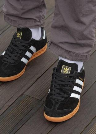 Мужские кроссовки adidas hamburg8 фото