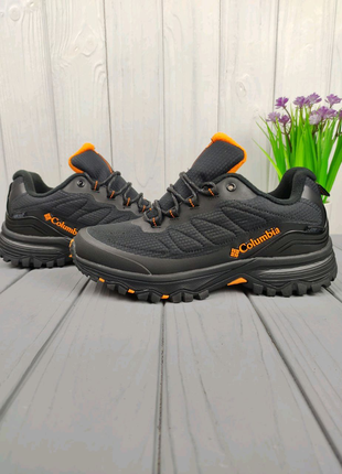 Columbia gore-tex thermo black orange2 фото