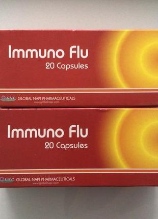 Іммуно флю(immuno flu) таблетки від застуди, грипу єгипет1 фото