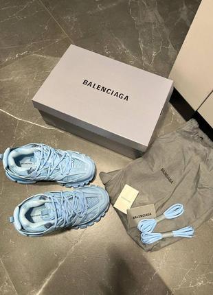 Кроссовки balenciaga track blue