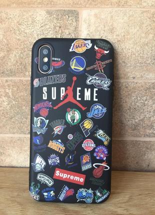 Чохол на iphone xr nba x supreme