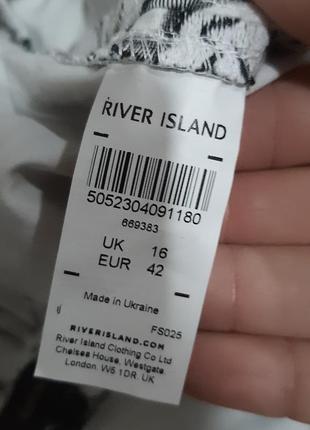 Шорты с высокой посадкой river island l-xl/12-14 размер4 фото