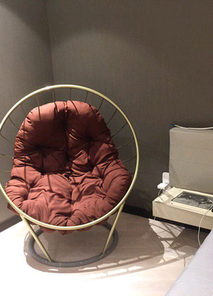 Крісло куля лофт крісло сфера на ніжці ball chair дизайнерське12 фото