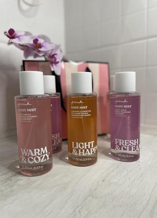 Парфумовані спреї pink (victoria’s secret)