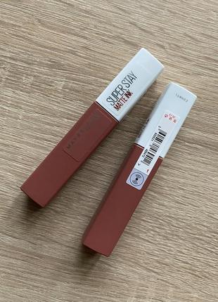 Жидкая помада maybelline new york superstay matte ink liquid lipstick оттенок 701 фото