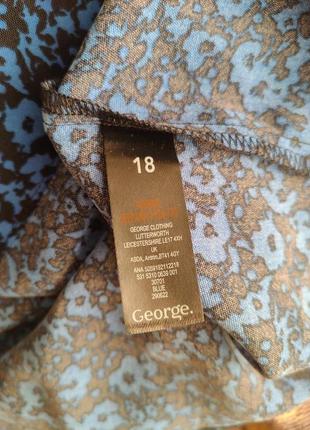 Сорочка блуза квiтковий принт george4 фото