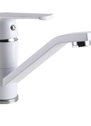 Змішувач для умивальника globus lux laguna gla-0203mq-7-white