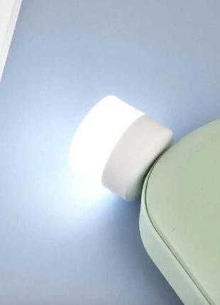 Міні-портативна світлодіодна usb-лампа світильник до павербанк...2 фото