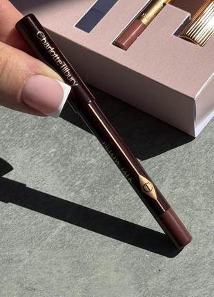 Карандаш для глаз charlotte tilbury eye liner pillow talk, 0.8 гр (без коробки, из набора) оригинал