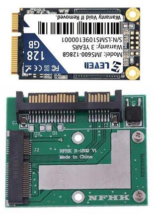 Гарантія ssd 2.5 sata + msata 128gb leven jms600