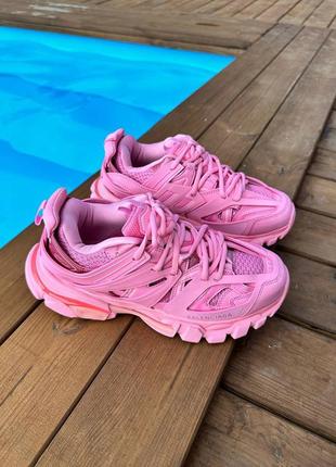 Кросівки в стилі balenciaga track pink