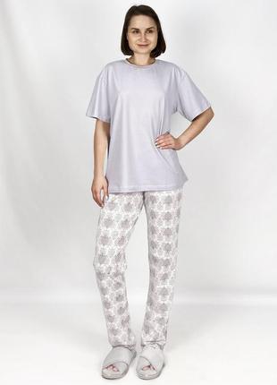 Жіноча піжама (футболка + штани) "azalea" (16027) (арт. 1231)