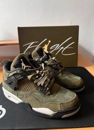 Nike air jordan 4 retro se 'medium olive'