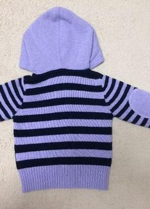 Armani baby свитер на замке для маленькой модницы2 фото