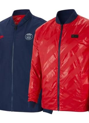 Вітровка чоловіча nike paris saint-germain reversible jacket оригінал