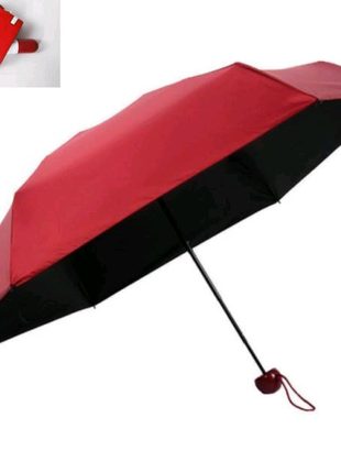 Компктна парасолька в капсулі2 фото