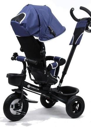 Триколісна коляска kinderline для немовлят і малюків, велос...4 фото