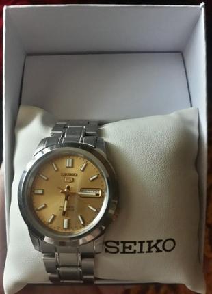 Чоловічий годинник seiko snkk13 automatic, механічний годинник, з
