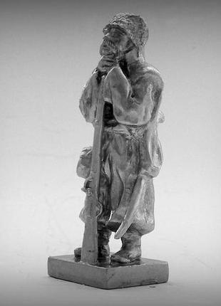 Игрушечные солдатики украинский казак 17 век 54 мм оловянные cолдатики миниатюры статуэтки1 фото