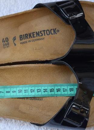 Ортопедические шлепанцы шлепки сланцы тапки тапочки birkenstock made in germany р. 40 26 см8 фото